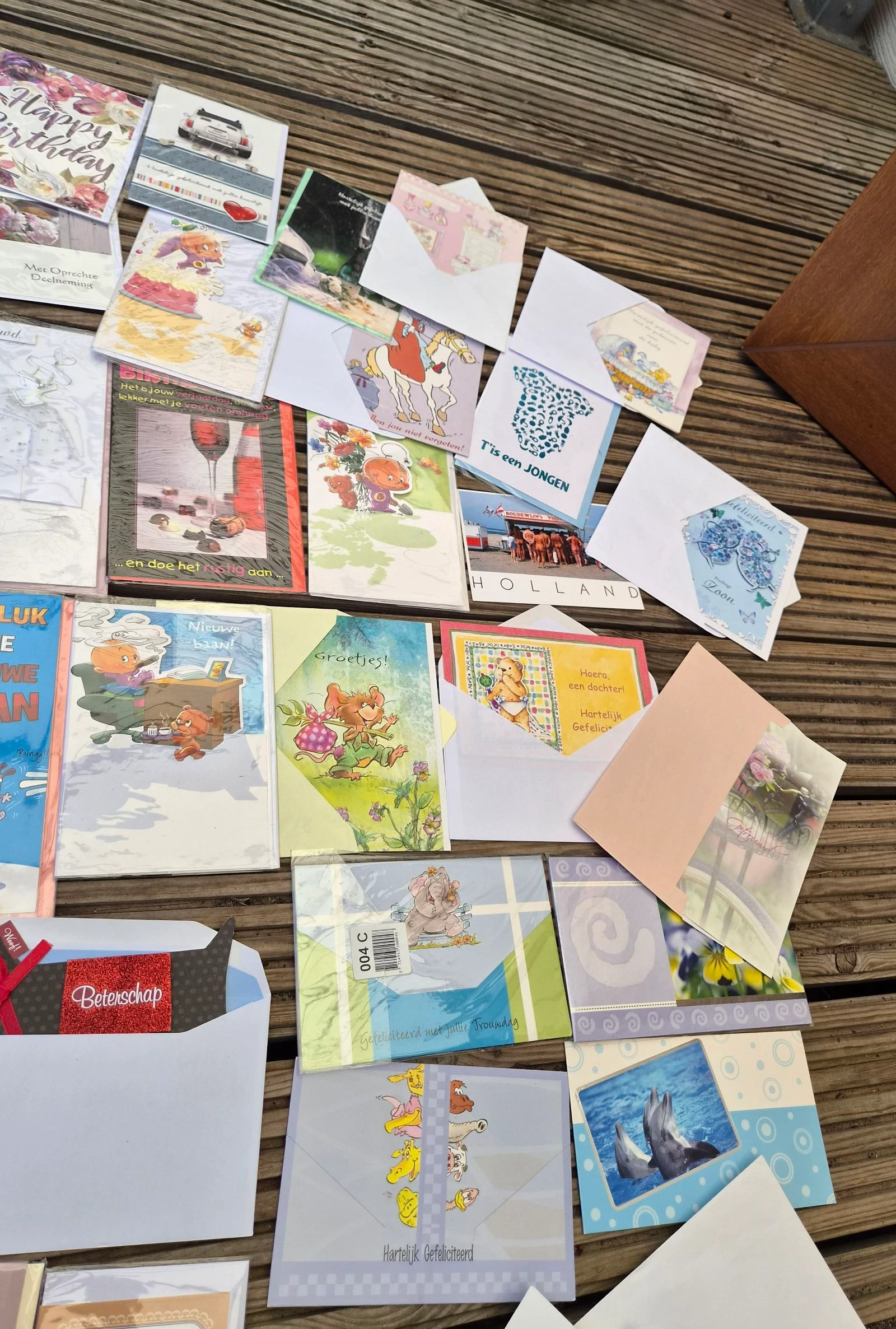 50 Tarjetas de felicitación impecables y 35 sobres nuevos – photo 4